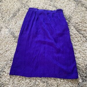 Argenti vibrant‎ purple Midi Skirt size 10
